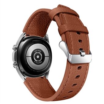 For Huawei Watch GT 2e/GT 2 46mm Stylish Cowhide Genuine Leather Double-sided Textured Watch Band Wrist Strap