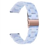 20mm Resin Watch Band for Huawei Watch 2/Watch GT 2 42mm, Stainless Steel Buckle Replacement Strap
