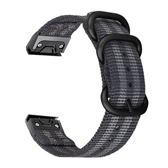 For Garmin Fenix 7X  /  6X Pro  /  Tactix7 Adjustable Wrist Band 26mm Nylon Watch Strap Replacement Watchband