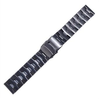 For Samsung Galaxy Watch3 45mm / Gear S3 Frontier / Gear S3 Classic / Huawei Watch GT3 Pro Titanium Steel Replacement Wrist Band 22mm Universal Watch Strap