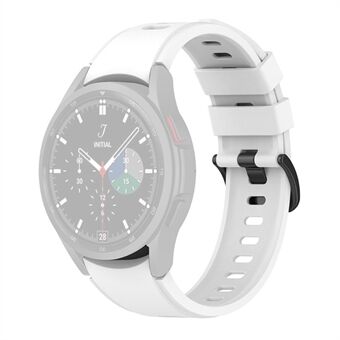 For Samsung Galaxy Watch 5 40mm / 44mm / Watch 5 Pro 45mm / Watch4 40mm / 44mm / Watch4 Classic 42mm / 46mm / Watch3 41mm Soft Silicone Smart Watch Band Wrist Strap