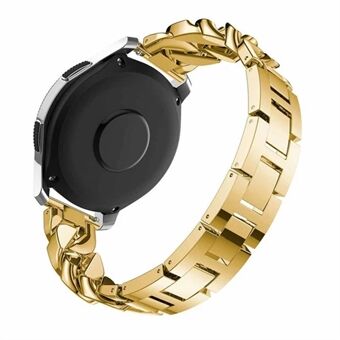 For Samsung Galaxy Watch 4 40mm / 44mm /  Watch 4 Classic 42mm  /  Watch 5 40mm / 44mm  /  Watch 5 Pro 45mm Rhinestone Decor Band Metal Replacement Bracelet