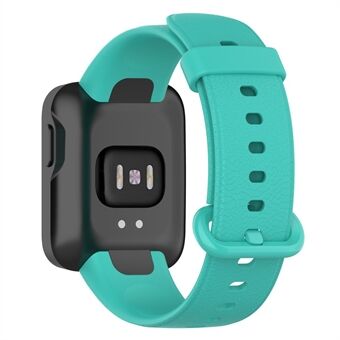 For Xiaomi Redmi Watch Soft Silicone Watch Band Litchi Texture Replacement Wristband Strap Accessories