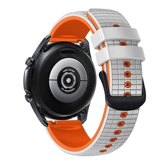 For Huami Amazfit GTS4 Mini / GTS3 / GTS2 2E Watch Strap 20mm Grids Texture Silicone Watch Band