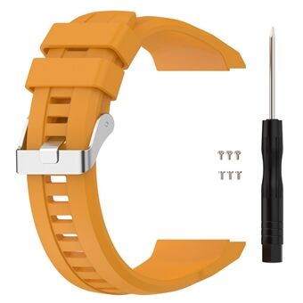 For Huawei Watch GT Cyber Silicone Watch Bands Watch Strap Replacement with Screws + Tool