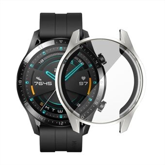 TPU Electroplate Full Coverage Watch Protective Frame Case for Huawei Watch GT 2 46mm