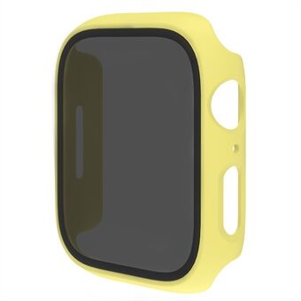 For Apple Watch Series 4 / 5 / 6 / SE / SE (2022) 40mm Hard PC Case Integrate Anti-Drop Case Cover with Anti-Peep Tempered Glass Screen Protector