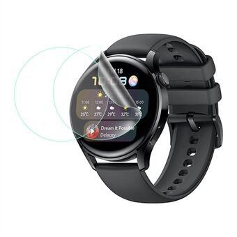 2PCS Scratch-resistant Soft TPU Full Screen Protector Film for Huawei Watch 3