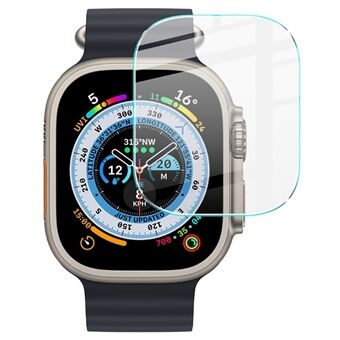IMAK H Series for Apple Watch Ultra 49mm Anti-scratch Watch Screen Protector HD Clear Tempered Glass Film