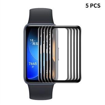 ENKAY HAT-PRINCE 5Pcs / Set for Huawei Band 8 Full Screen Film Soft PC Edge+PMMA 3D Curved Watch Screen Protector