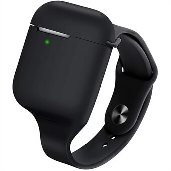 UN-306 Soft Silicone Protective Wristband Cover for Sports Running Compatible with Apple AirPods 1 2