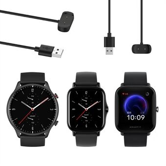 1.0M USB Magnetic Charging Cable Smart Watch Charger for Huami Amazfit GTS 2e/GTR 2e/GTS 2 mini/Pop Pro
