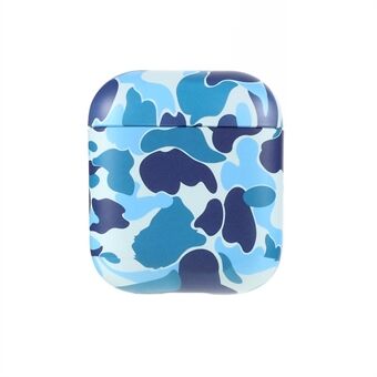 Camouflage Water Transfer Printing PC Earphone Case for Apple AirPods with Wireless Charging Case (2019)/AirPods with Charging Case (2019)/(2016)