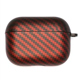 For AirPods Pro 2 Carbon Fiber Texture TPU Protective Case Bluetooth Earphone Anti-drop Cover