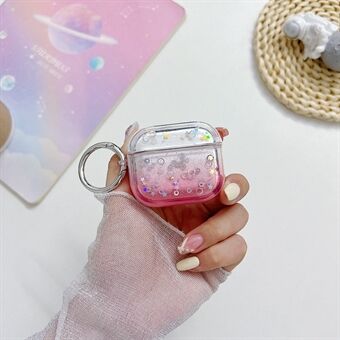 For Apple AirPods 3 Bluetooth Earphone PC Protective Cover Cute Glitter Anti-drop Case