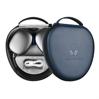 WIWU Portable Ultrathin Headset Storage Bag Plush Lining Earphone Headphone Protective Case for AirPods Max