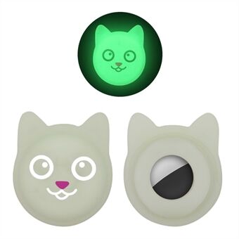 Cat Style Pet Tracker Anti-loss Cover TPU Protective Case for Apple AirTag