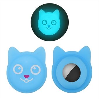 Cat Style Pet Tracker Anti-loss Cover TPU Protective Case for Apple AirTag