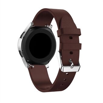 22mm Textured Genuine Leather Watch Strap for Samsung Galaxy Watch 46mm