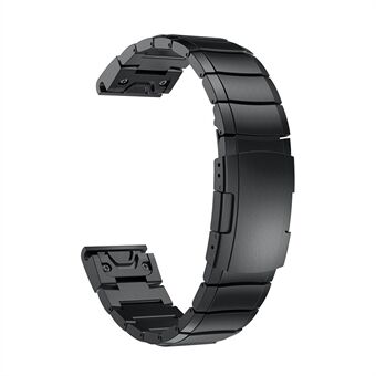 For Garmin Fenix 5S Quick Release Stainless Steel Watch Band Replacement Strap with Folding Clasp