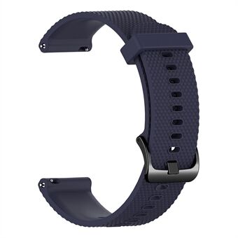 22mm Textured Soft Silicone Strap Watch Band Replacement for Garmin Vivoactive 4