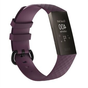 Flexible Silicone Replacement Smartwatch Band for Fitbit Charge 3