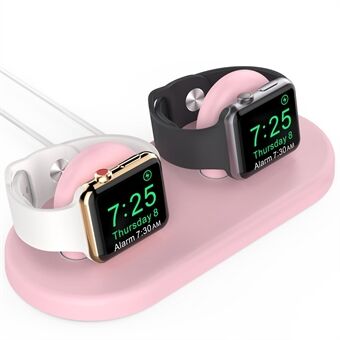 AHASTYLE PT116 For Apple Watch Dual Position Charging Stand Smart Watch Charger Holder Base
