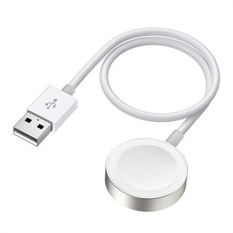 JOYROOM S-IW003S For Apple Watch 0.3m USB Cable Smart Watch Charging Dock Magnetic Wireless Charger - White