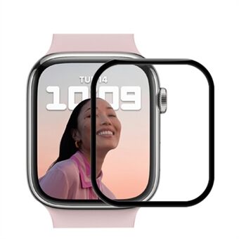 MOCOLO for Apple Watch Series 7 / 8 41mm 3D Curved Ultra Clear Full Size Tempered Glass Film Explosion-proof Screen Protector