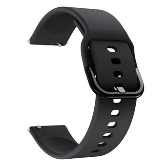 Silicone Watch Band with Metal Buckle for Samsung Galaxy Watch3 45mm
