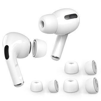 AHASTYLE PT99-PRO-1 Three Pairs Earphone Tips Replacement for Apple AirPods Pro / AirPods Pro 2 Silicone Bluetooth Headset Ear Caps, Size: S+M+L