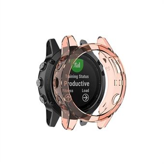 Transparent Watch Case for Garmin Fenix 5/5 Plus Full Coverage Soft TPU Protective Cover