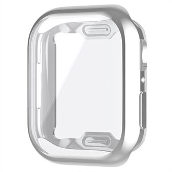 For Apple Watch Series 8 45mm Full Coverage TPU Watch Case Anti-scratch Electroplating Protective Cover