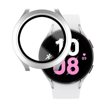For Samsung Galaxy Watch4 40mm / Watch 5 40mm Overall Protective Hard PC Case Touch Sensitive Waterproof Cover with Tempered Glass Screen Protector