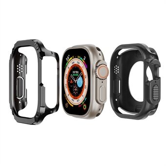 Watch Case for Apple Watch Series 8 7 41mm / Series 6 5 4 SE (2022) SE 40mm TPU+PC Shockproof Frame Cover