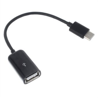 USB 3.1 Type-C Male to USB 2.0 A Female OTG Cable