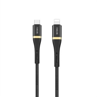 WiWU Type-C to Lightning 8 Pin Data Sync Cable 2.4A Fast Charging Cable 1.2M