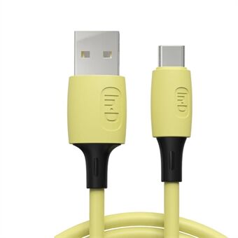 ENKAY 3A USB to Type-C Fast Charging Silicone Cable Data Cord 1.8m