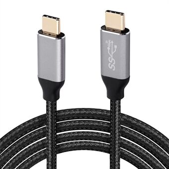1.2m Type C to Type C Cable Thunderbolt 3.0 10Gbps Date Transmission Fast Charging Cord Compatible for Laptops Computer and More