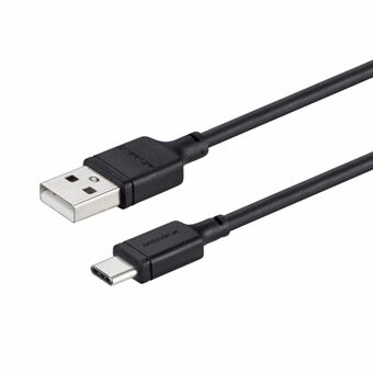 MOMAX 0.3M USB Type-C to USB-A Data Sync Charger Cable for Samsung Huawei Xiaomi - Black