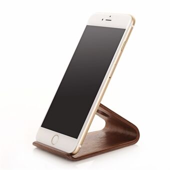 SAMDI Universal Wood Phone Stand Holder Desktop Phone Stand for iPhone Samsung HTC LG