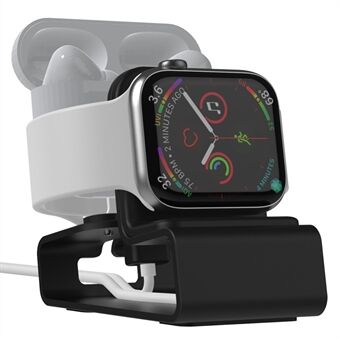 T065 Aluminium Alloy Charging Stand Dock Desktop Holder Bracket for Apple Watch AirPods Pro