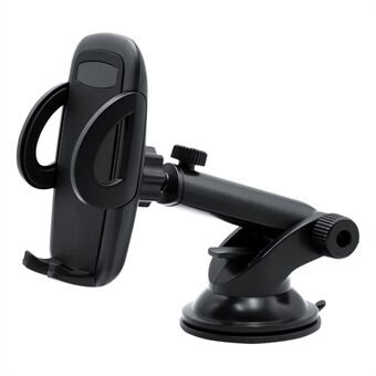Rotatable Car Dashboard Windshield Telescopic Arm Mobile Phone Holder Suction Cup Bracket for iPhone Samsung