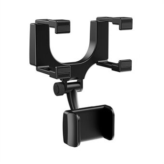 HD-98 Car Rearview Mirror Mount Rotatable Mobile Phone Holder Bracket
