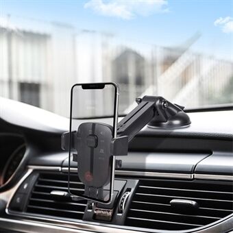 RAXFLY YXF223240 Car Windshield Dashboard Phone Holder Bracket with Suction Cup Base for 4-7inch Mobile Phones