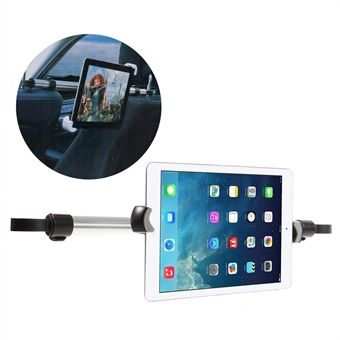 Full Rotary Car Headrest Mount Holder Lever for iPad Pro 12.9 Etc, Clamp Width: 240 x 410mm