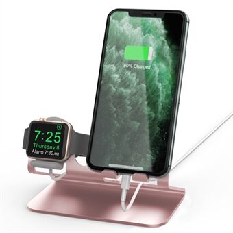 AHASTYLE ST04 For Apple Watch / iPhone Aluminum Alloy Charging Stand Desktop Charging Bracket