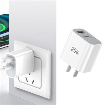 TOTU HY034 PD 20W Fast Charging Smart Travel Charger - CN Plug