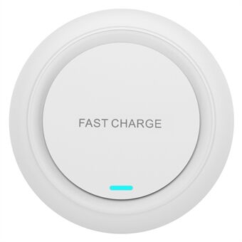 Q18 Round Shape Wireless Charger 15W Fast Charging Desktop Charging Pad