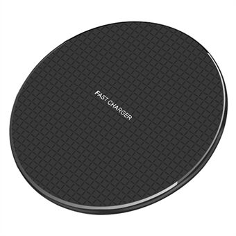 Q25 5W/7.5W/10W/15W Qi Wireless Charger Ultra-thin Fast Charging Pad Metal Phone Charger